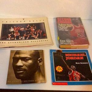 NBA Michael Jordan book bundle lot